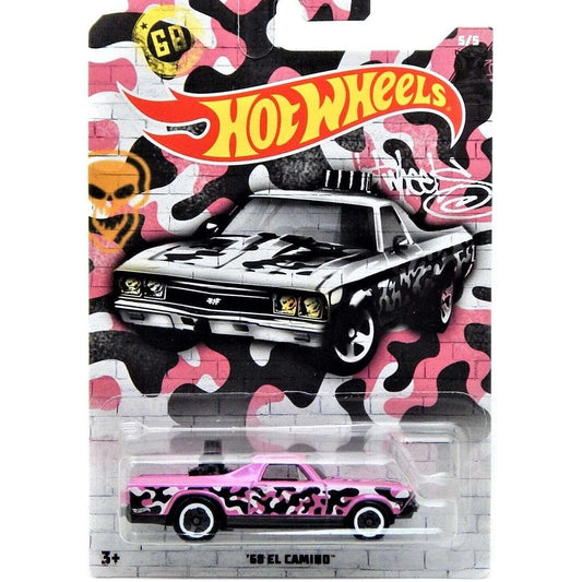 Hot Wheels - Camo - '68 EL Camino 5/5 (3+) Preowned