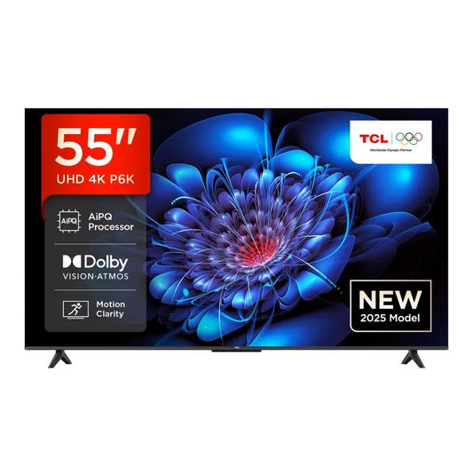 TCL 55P6K 55" 4K UHD LED Smart Google TV Grade B Preowned Collection Only