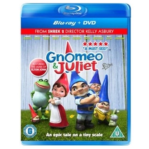 Blu-Ray - Gnomeo & Juliet (U) Preowned