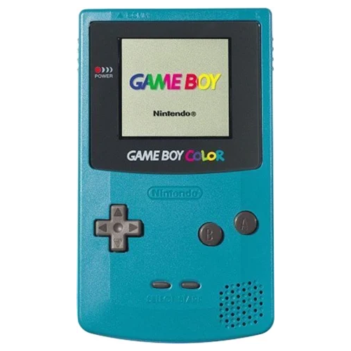 Game Boy Color Console Teal Discounted Preowned