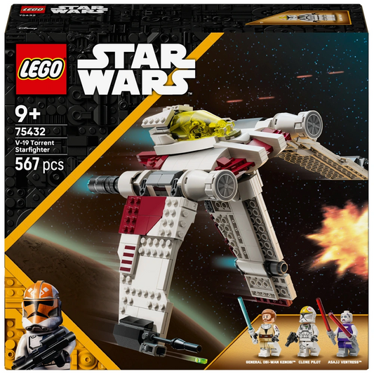 Lego - Star Wars [75432] V-19 Torrent Starfighter (9+) Preowned