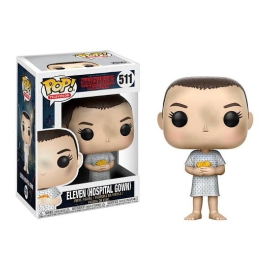 Funko Pop - Stranger Things [511] Eleven Hospital Gown (3+) Preowned