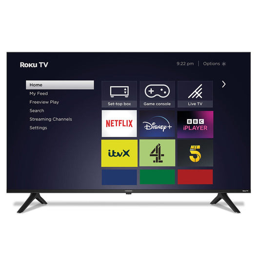 Ferguson F6523RK 65" 4K Smart Roku LED TV Grade B Preowned Collection Only