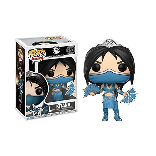 Funko Pop! - Mortal Kombat X [253] Kitana (3) Preowned