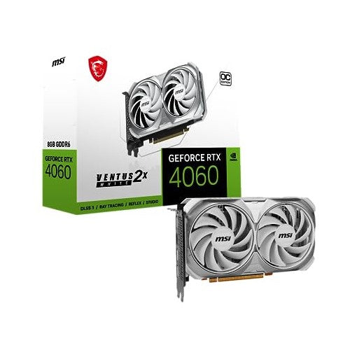 MSI GeForce RTX 4060 Ventus 2X White OC 8GB Preowned