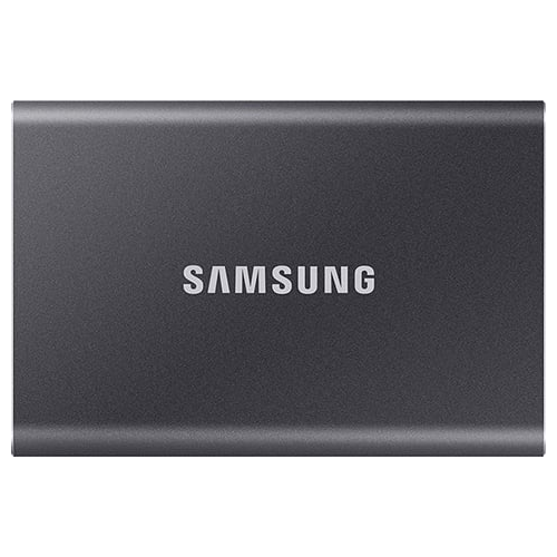 Samsung T7 1TB USB-C 3.2 Gen2 Portable SSD Grey Grade B Preowned