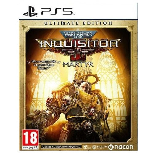 PS5 - Warhammer 40K Inquisitor Martyr (No DLC) (18) Preowned
