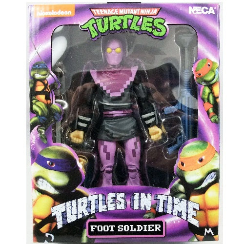 Neca - Teenage Mutant Turtles (Turtles In Time) Foot Soldier (14+) Preowned