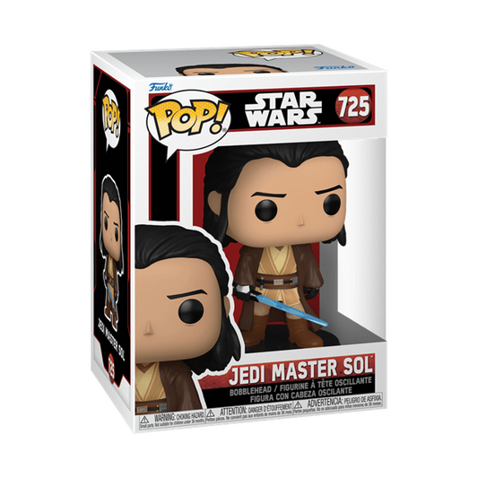 Funko Pop! - Star Wars [725] Jedi Master Sol (3+) Preowned