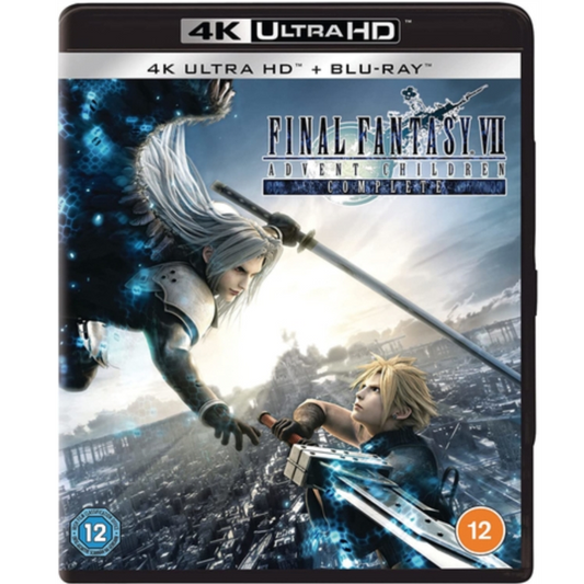 4K Blu-Ray - Final Fantasy Advent Children (12) Preowned