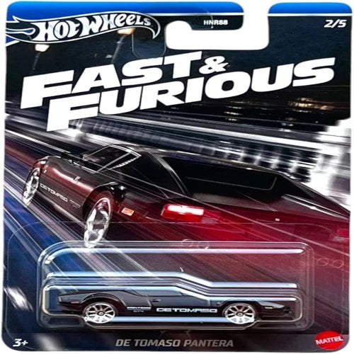 Hot Wheels - Fast & Furious 2/5 De Tomaso Pantera (3+) Preowned