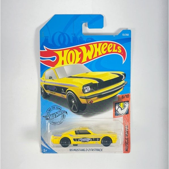 Hot Wheels Muscle Mania '65 Mustang 2+2 Fastback 2018 72