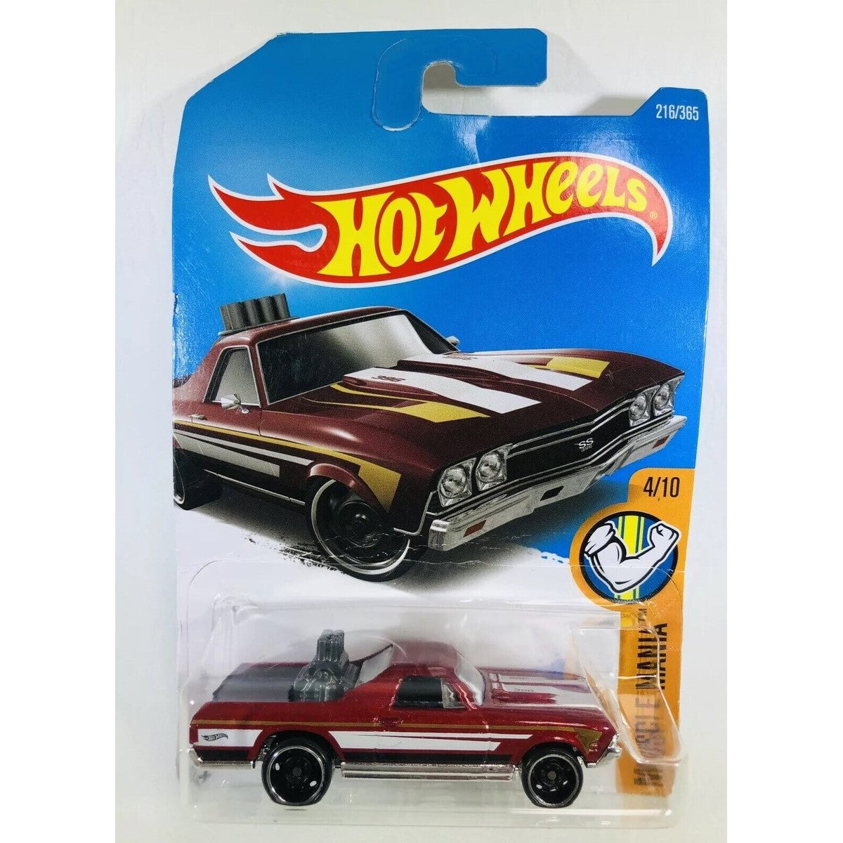 Hot Wheels Muscle Mania - "68 El Camino 2016 216/365 (3+) Preowned