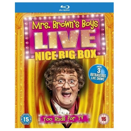 Blu-Ray Boxset - Mrs Brown's Boys Live Nice Big Box (15) Preowned