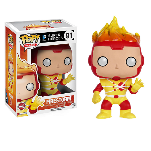 Funko Pop - DC Super Heroes [91] Firestorm (3+) Preowned