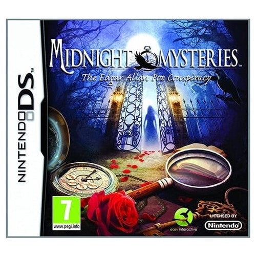 DS - Midnight Mysteries Edgar Allen Poe Conspiracy (3) Preowned