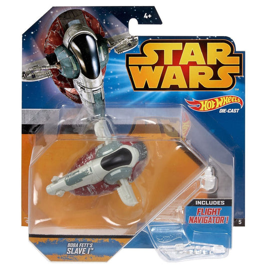 Hot Wheels - Star Wars Boba Fett's Slave 1 (4+) Preowned