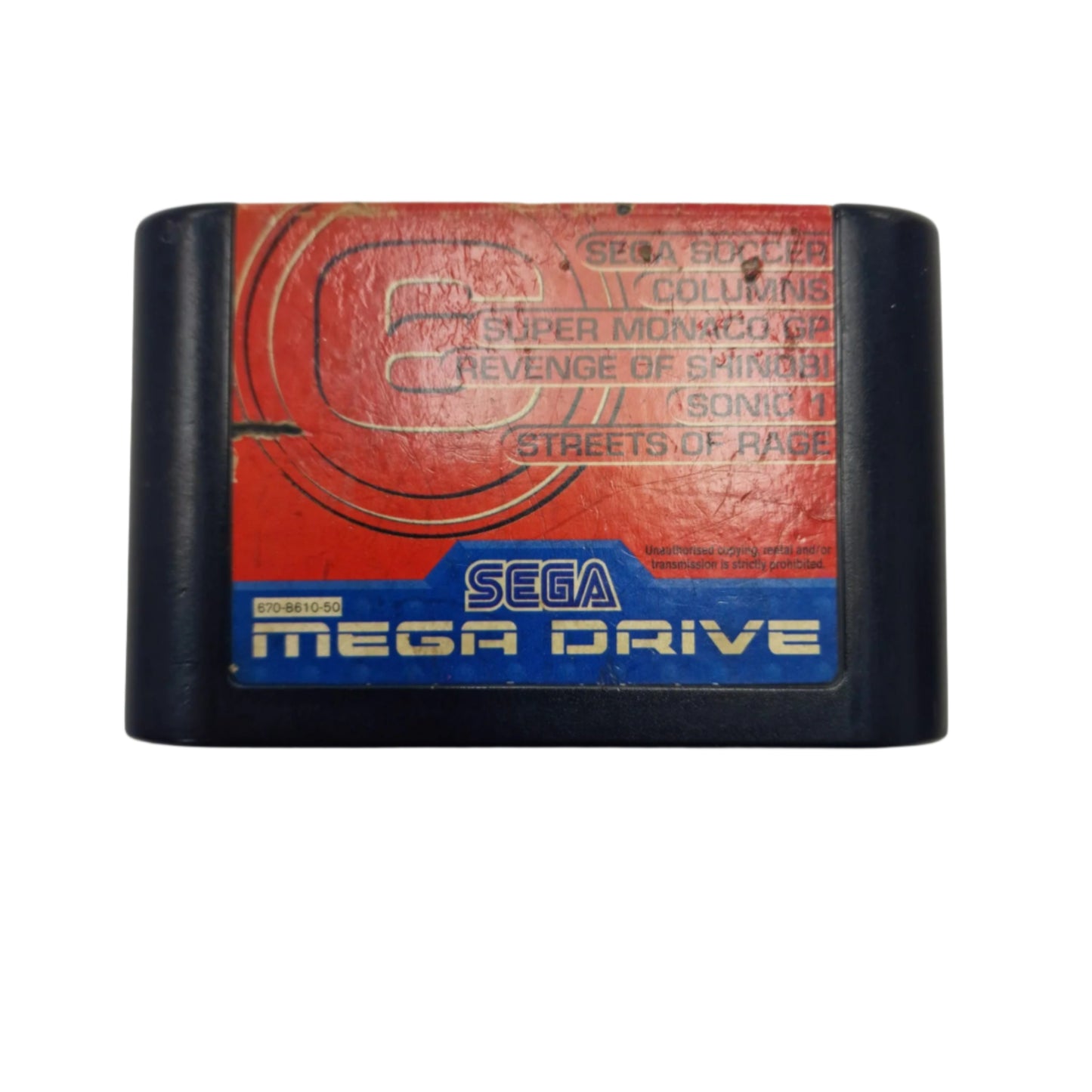 Sega Mega Drive - Mega Games 6 Unboxed Preowned