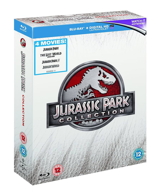 Blu-Ray Jurassic Park Collection (12) Preowned