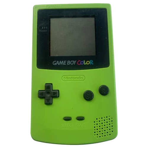 Game Boy Color Console Lime Green Discounted Preowned