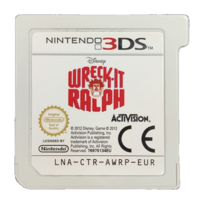 Unboxed 3DS - Wreck It Ralph (3) Preowned