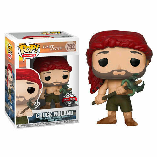 Funko Pop! - Cast Away [792] Chuck Noland Special Edition (3+) Preowned