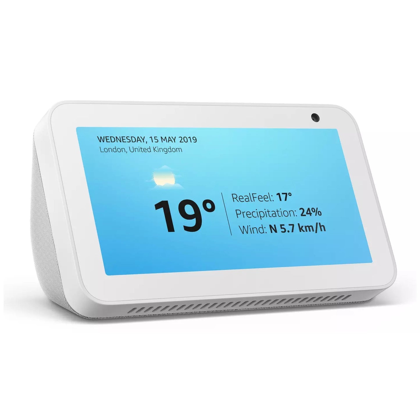 Amazon Echo Show 5 (H23K37) Glacier White Grade C Preowned