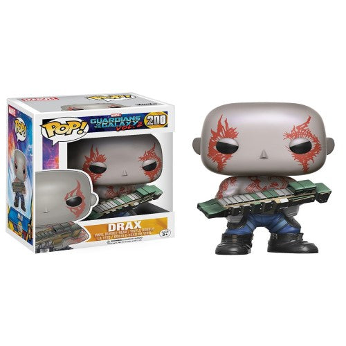 Funko Pop! - Guardians Of The Galaxy Vol.2 [200] Drax (3+) Preowned