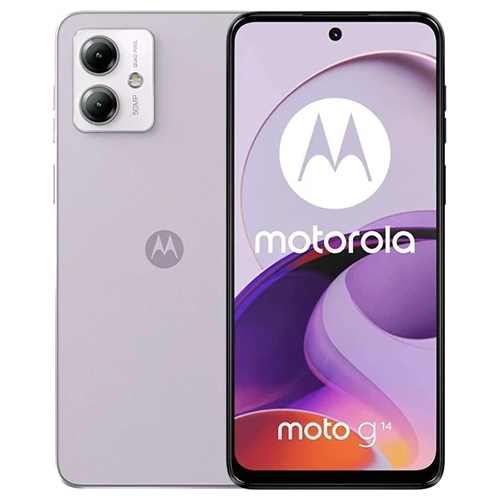 Motorola Moto G14 (XT2341-3) 128GB Dual Sim Unlocked Pale Lilac Grade B Preowned