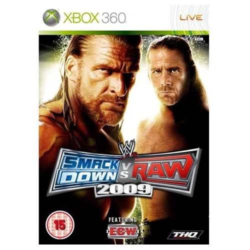 Xbox 360 - WWE: Smack Down Vs Raw 2009 (15+) Preowned
