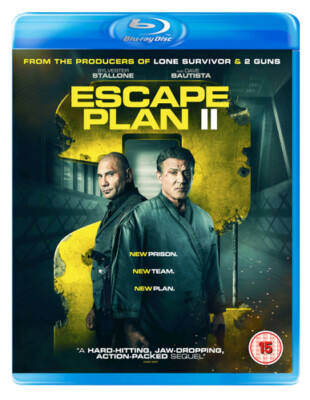 Blu-ray - Escape Plan 2 (15) Preowned