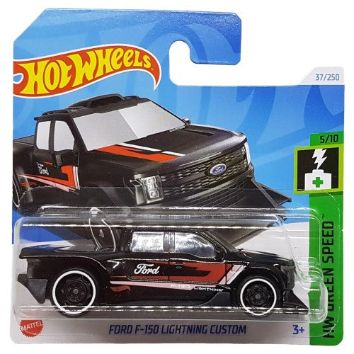 Hot Wheels - HW Green Speed 37/250 [2021] Ford F-150 Lightning Custom (3+) Preowned