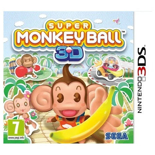 3DS - Super Monkey Ball 3D (7) Preowned
