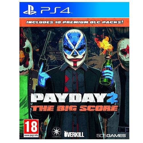 PS4 - Payday 2 The Big Score (18) Preowned