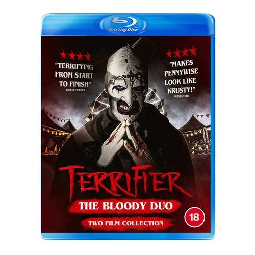 Blu-Ray - Terrifier The Bloody Duo Two Film Collection (18) Preowned