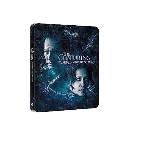 4K Blu-ray Steelbook - The Conjuring The Devil Made Me Do It (18) Preowned