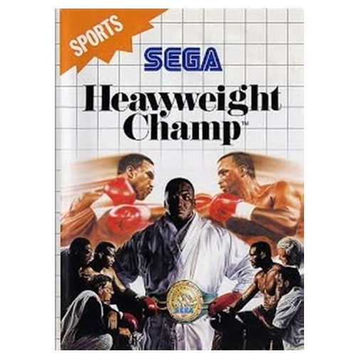 Master System - Heavyweight Champ No Manual Boxed Preowned