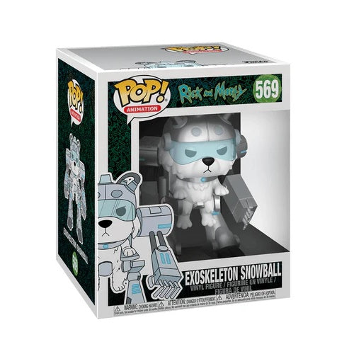 Funko Pop - Rick And Morty [569] Exoskeleton Snowball Preowned