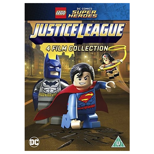 DVD - Lego Super Heroes Justice League 4 Film Collection (U) Preowned