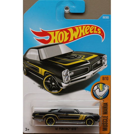Hot Wheels Muscle Mania - "67 Pontiac GTO 2016 69/365 (3+) Preowned