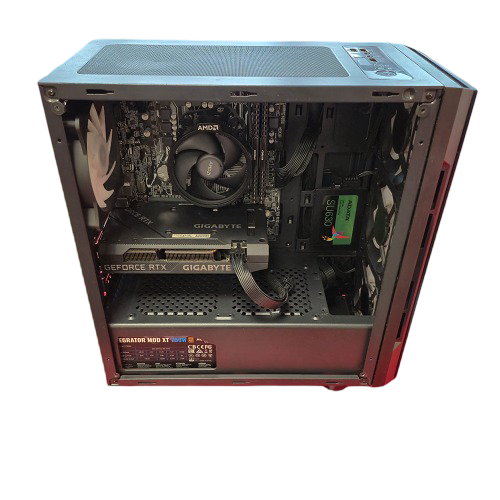 Custom PC AMD Ryzen 5 3600 16GB 250GB SSD + SATA 1TB HDD SATA RTX 3060 12GB Windows 11 Preowned Collection Only