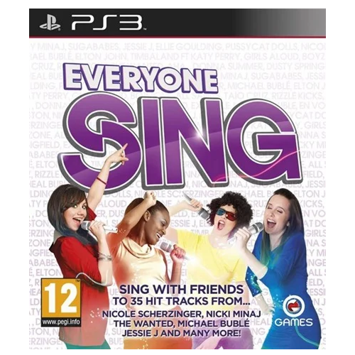 PS3 - Everyone Sing (12) Preowned