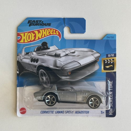Hot Wheels - HW Screen Time 154/250 Corvette Grand Sport Roadster (3+) Preowned