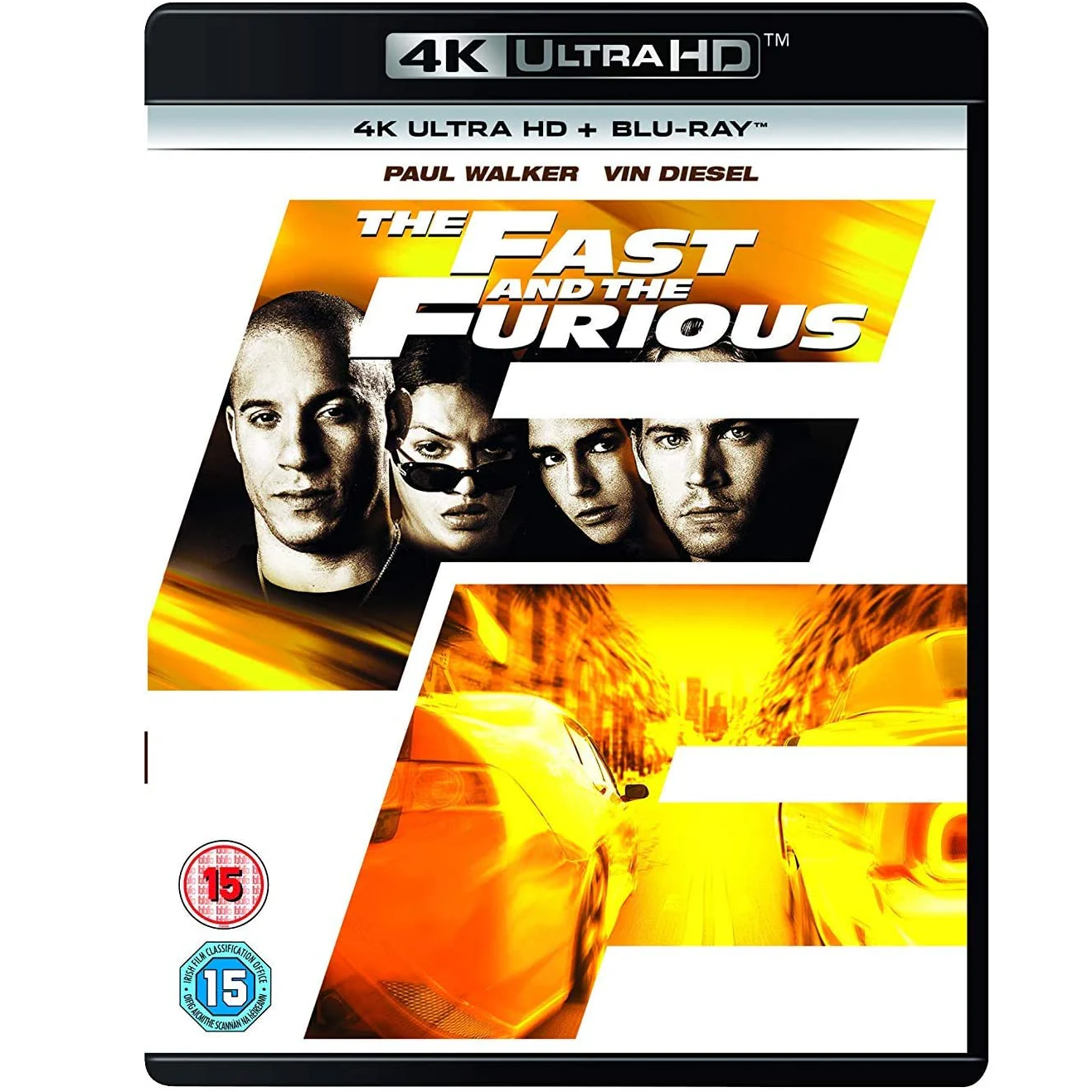 4K Blu-Ray - The Fast And The Furious (15) Preowned