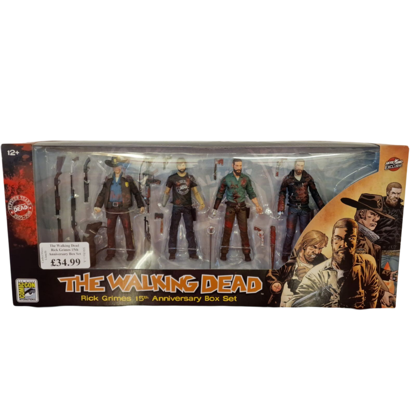 MCfarlane Toys - The Walking Dead Rick Grimes 15th Anniversary Boxset (12+) Preowned