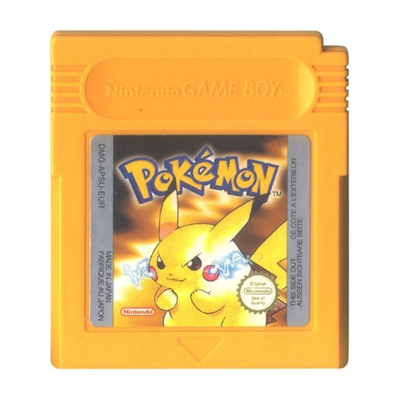 Game Boy - Pokemon: Yellow Version: Special Pikachu Edition Unboxed Preowned