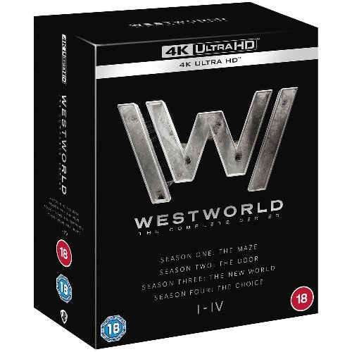 4K Boxset - Westworld The Complete Series (18) Preowned