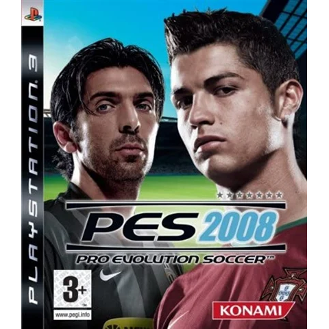 PS3 - PES 2008: Pro Evolution Soccer (3) Preowned