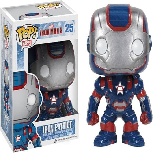Funko Pop! - Iron Man 3 [25] Iron Patriot (3+) Preowned