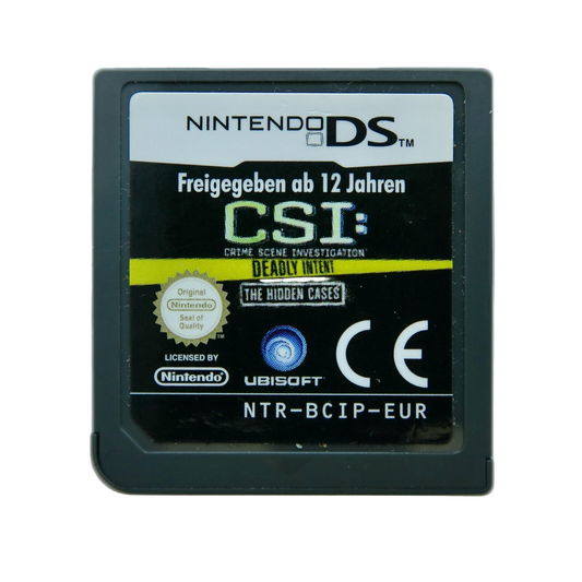 DS - CSI Deadly Intent Unboxed (16+) Preowned